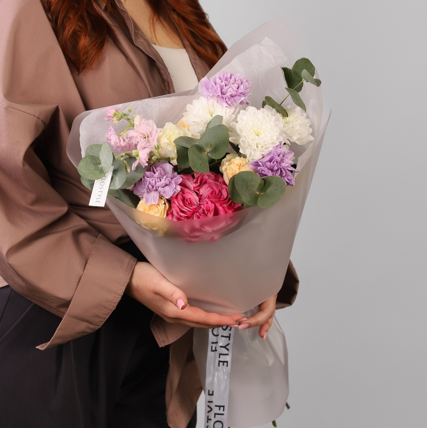 nedorogoj buket s hrizantemoj 4